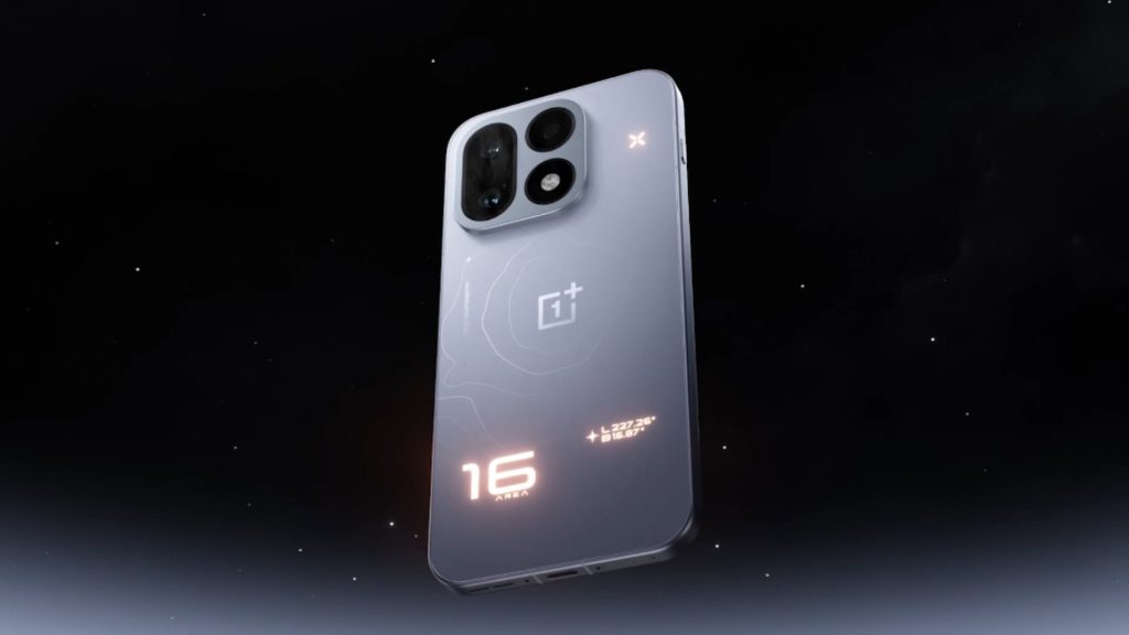 افکت نوردهی جدید OnePlus 16؛ چراغ‌های پشت مثل فضا می‌درخشد