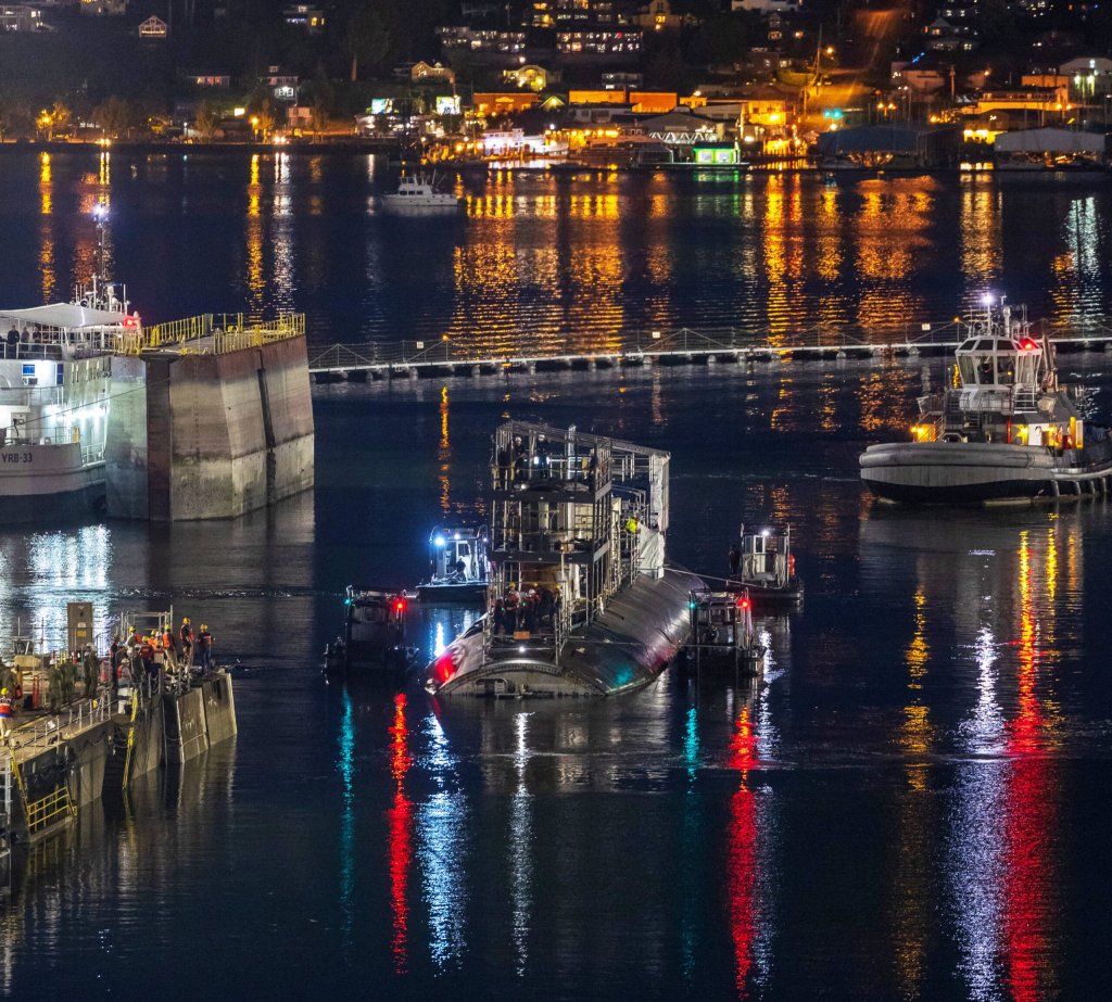 زیرسطحی USS Connecticut تا ۲۰۲۷ به خدمت بازنمیگردد